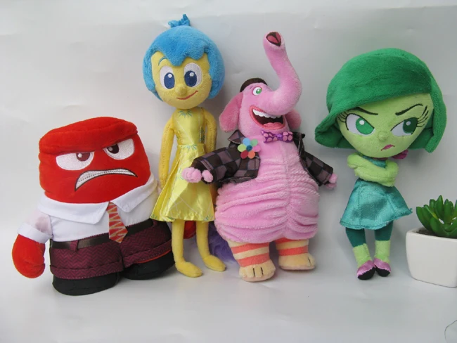 4 шт. Pixar's INSIDE OUT Joy Anger DISGUST BING BONG плюшевые игрушки Новые|toy tinkerbell|new dell laptops salenew female