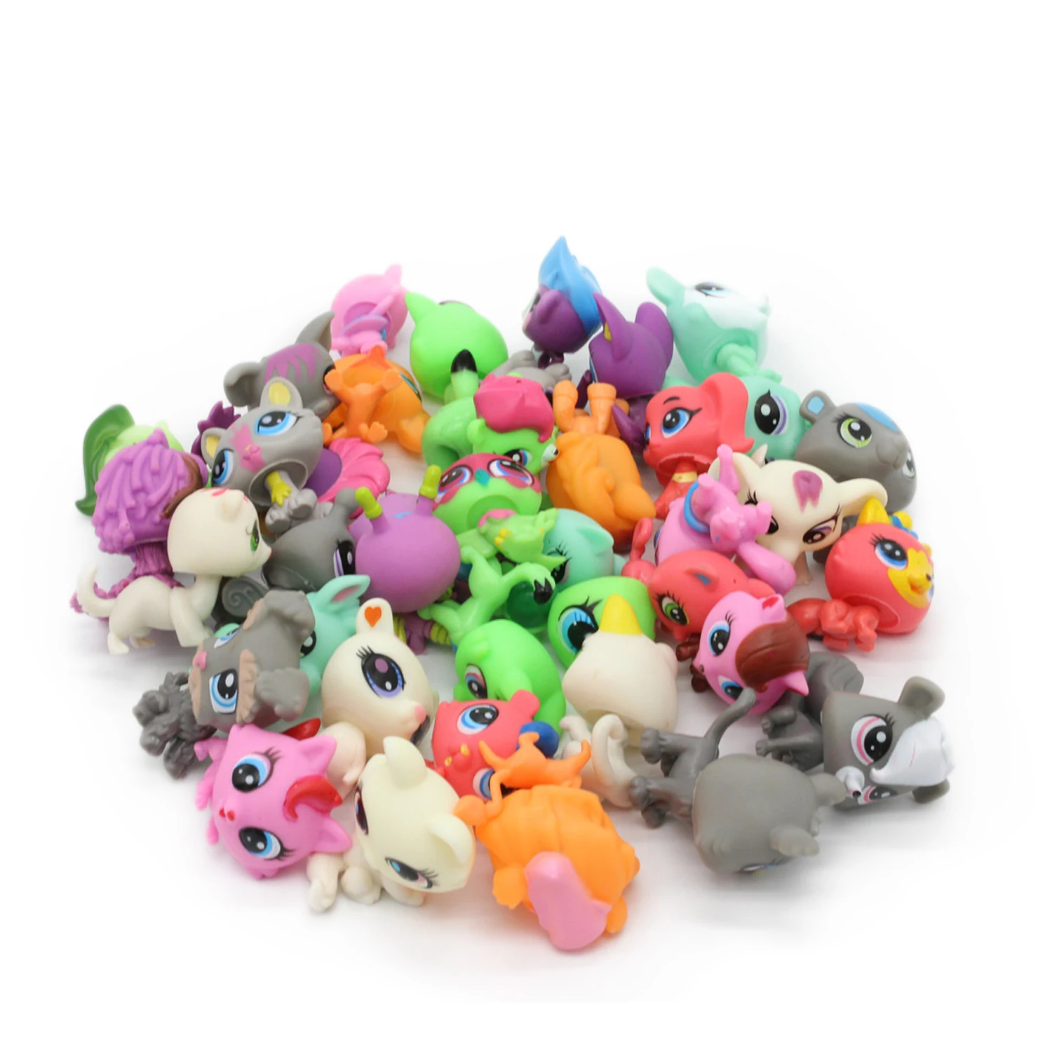 LPS Новый стиль ЛПС игрушки сумка 20 шт./пакет маленький зоомагазин мини игрушка с