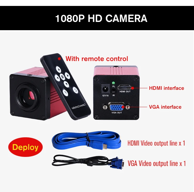 21MP HD 1080P HDMI камера VGA стерео Тринокулярный цифровой увеличительный микроскоп 3,5 90x+ 1/3 адаптер+ 56 светодиодный пайка света ремонт