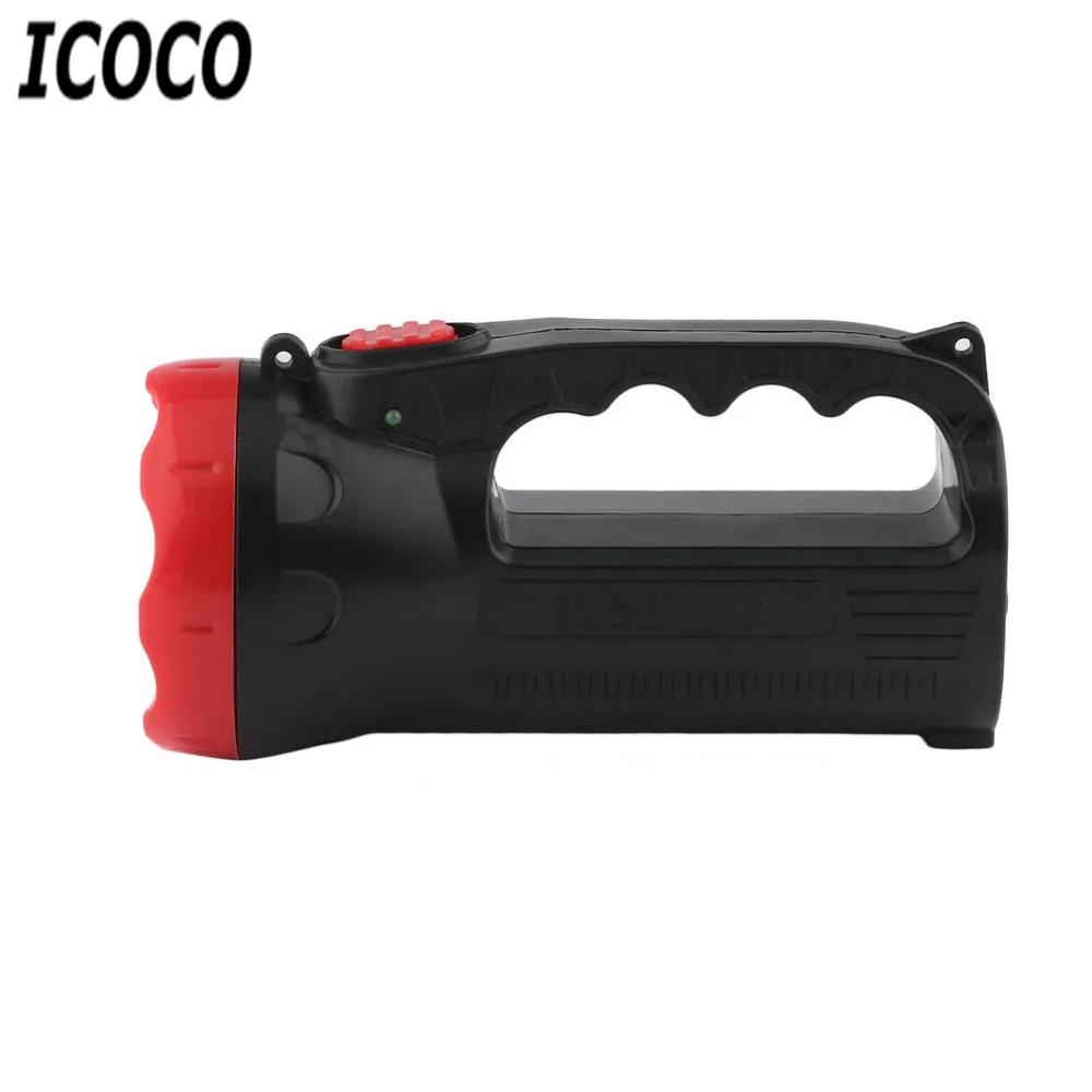 ICOCO супер яркий наружный светодиодный заряжаемый сильный светильник вспышка 5 Вт