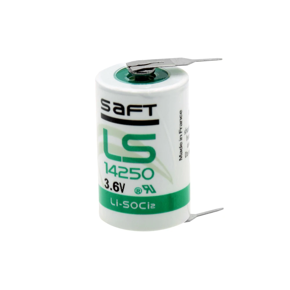 3,6 В 1200 мАч 14250 Li-SOCl2 основная батарея LS-14250 1/2 AA R6 L14250 ER14250+ вкладки для Sonnenschein SL-350/S Minamoto ER14250