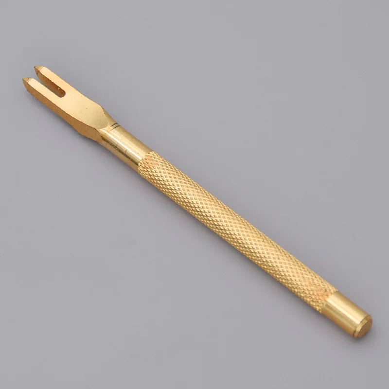 Золотой цвет для шнуровки сшивания зубила металлические алмазные кожаные