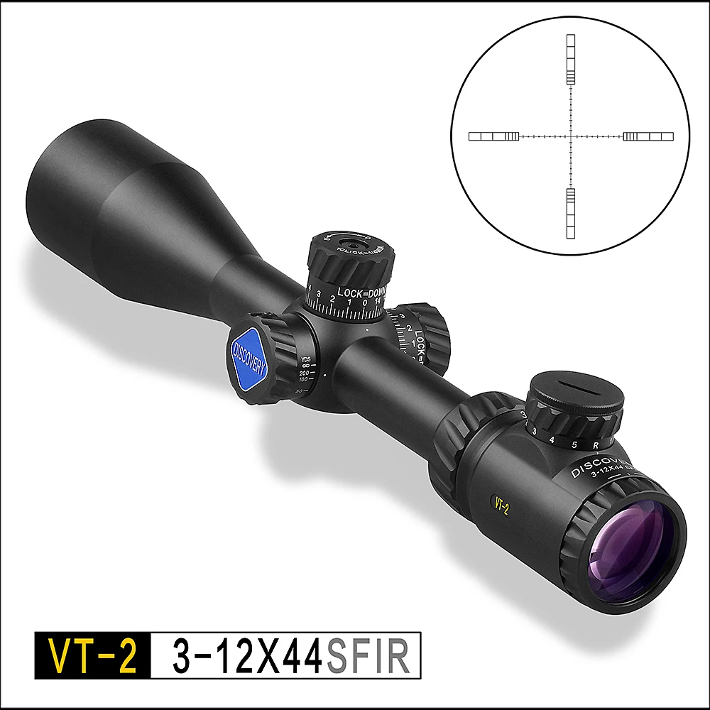 Оптика для обнаружения VT 2 3 12x44 SFIR оптический прицел тактический подсветка сетка