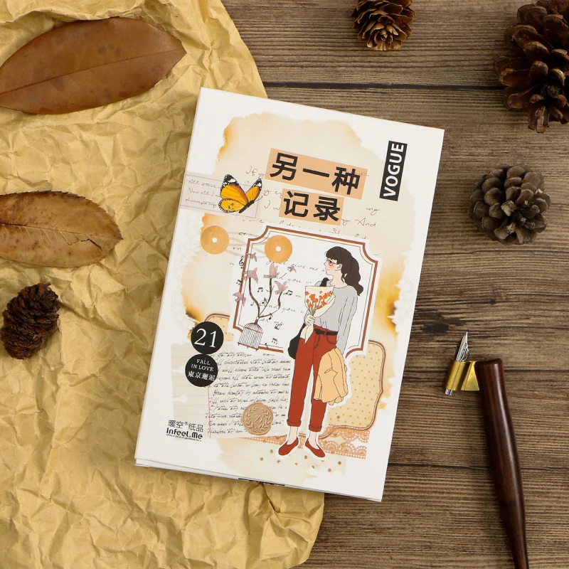 30 шт./кор. Мода девушка жизнь открытка влюбиться поздравительная на Рождество и