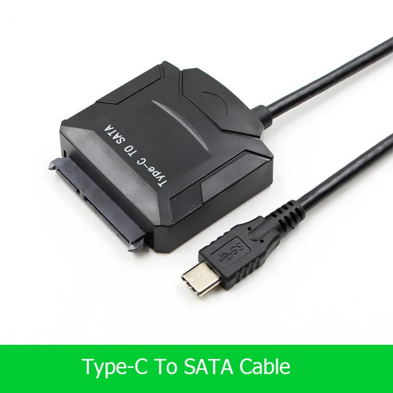 Новый Кабель адаптер Type C USB 3 1 папа SATA 22 Pin 8/2 5/3 5 дюйма для жесткого диска SSD HDD Macbook и