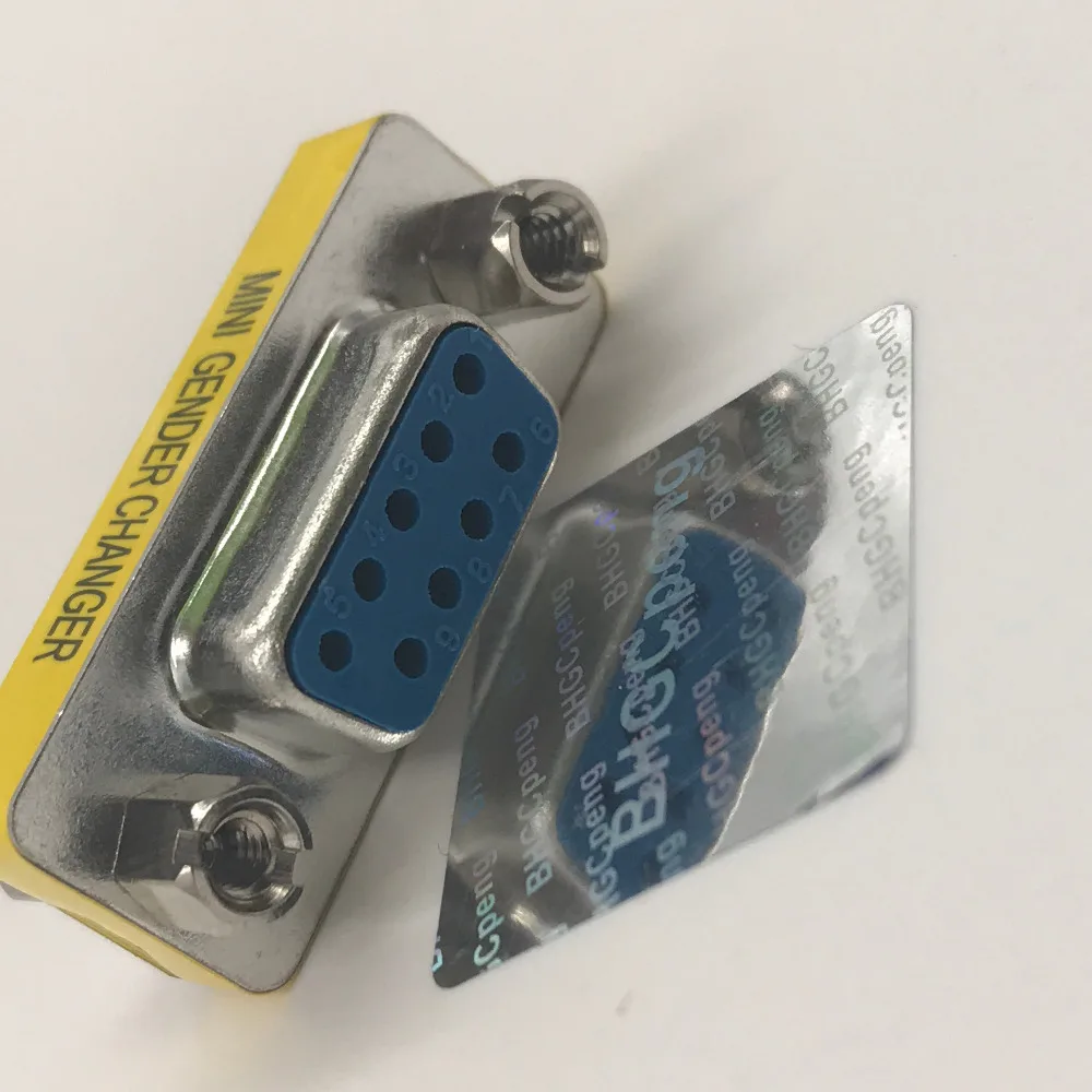 2 шт. разъем DB9 9-9 контактов