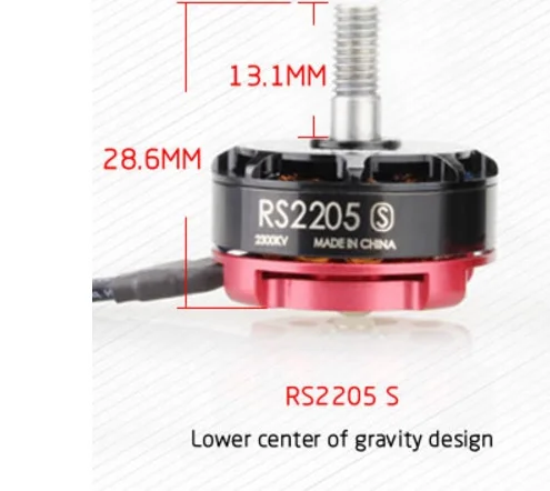 Бесщеточный мотор Emax RS2205 S 2300KV 2600KV подходит для четырехъядерный FPV QAV250 | Игрушки и