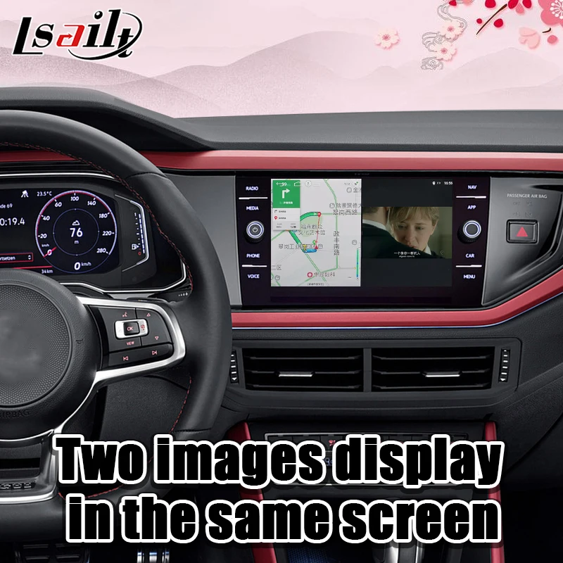 Lsailt видеоинтерфейс Android 7,1 для Polo/Tiguan/Seat Leon.. 2013-19 MQB MIB, gps-навигация, carplay, Android auto