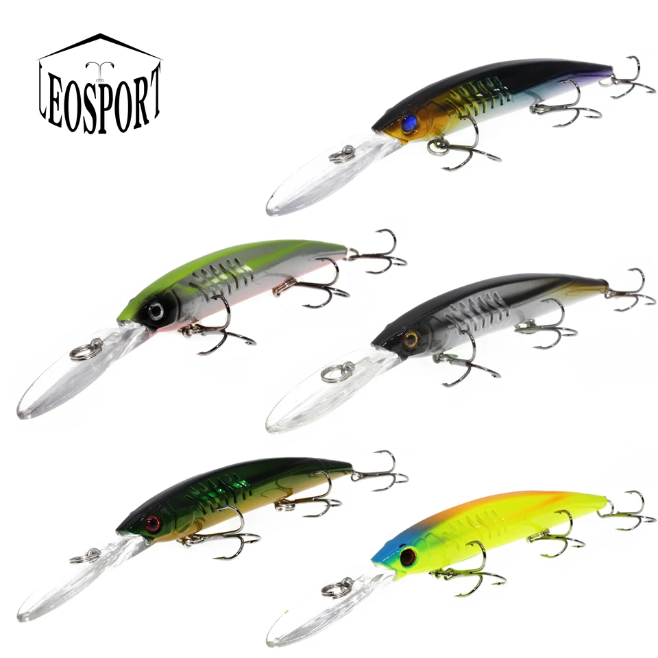 

1PCS Fishing Lure Set New Long Tongue Isca Artificial Wobbler Pesca Fishing Bait fishing tackle Wholesale Minnow 14.5CM/12.2G