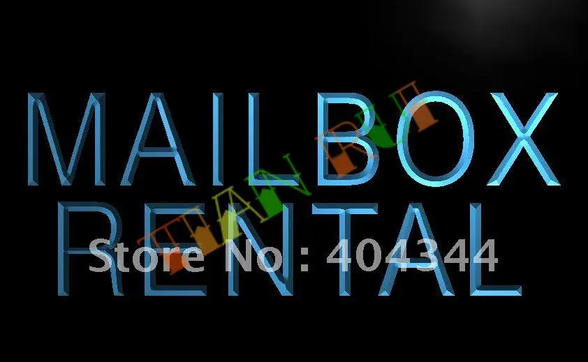 LB410- Mail Box Rental Display Lure NEW LED Neon Light Sign | Дом и сад