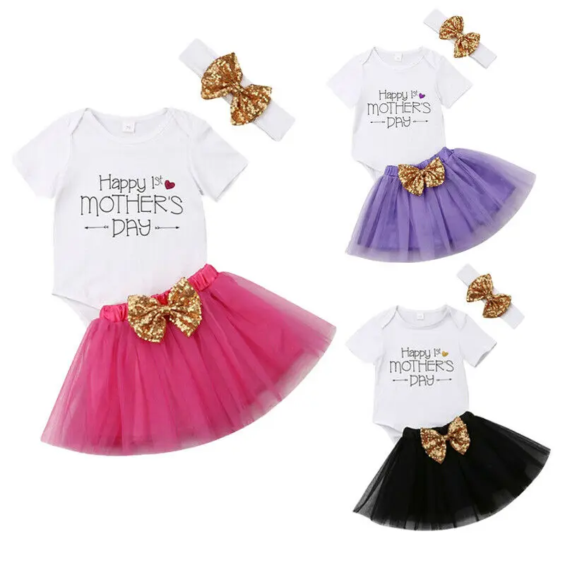 Хлопковый боди с коротким рукавом для новорожденных и девочек топ юбка-пачка