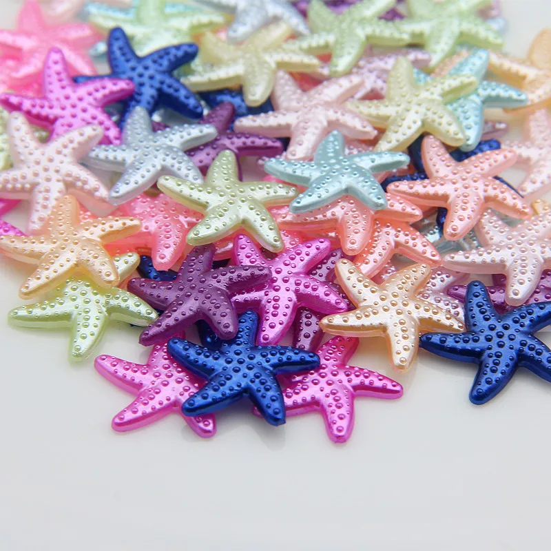 100 шт. лидер продаж бусины в форме морской звезды половинные принадлежности для