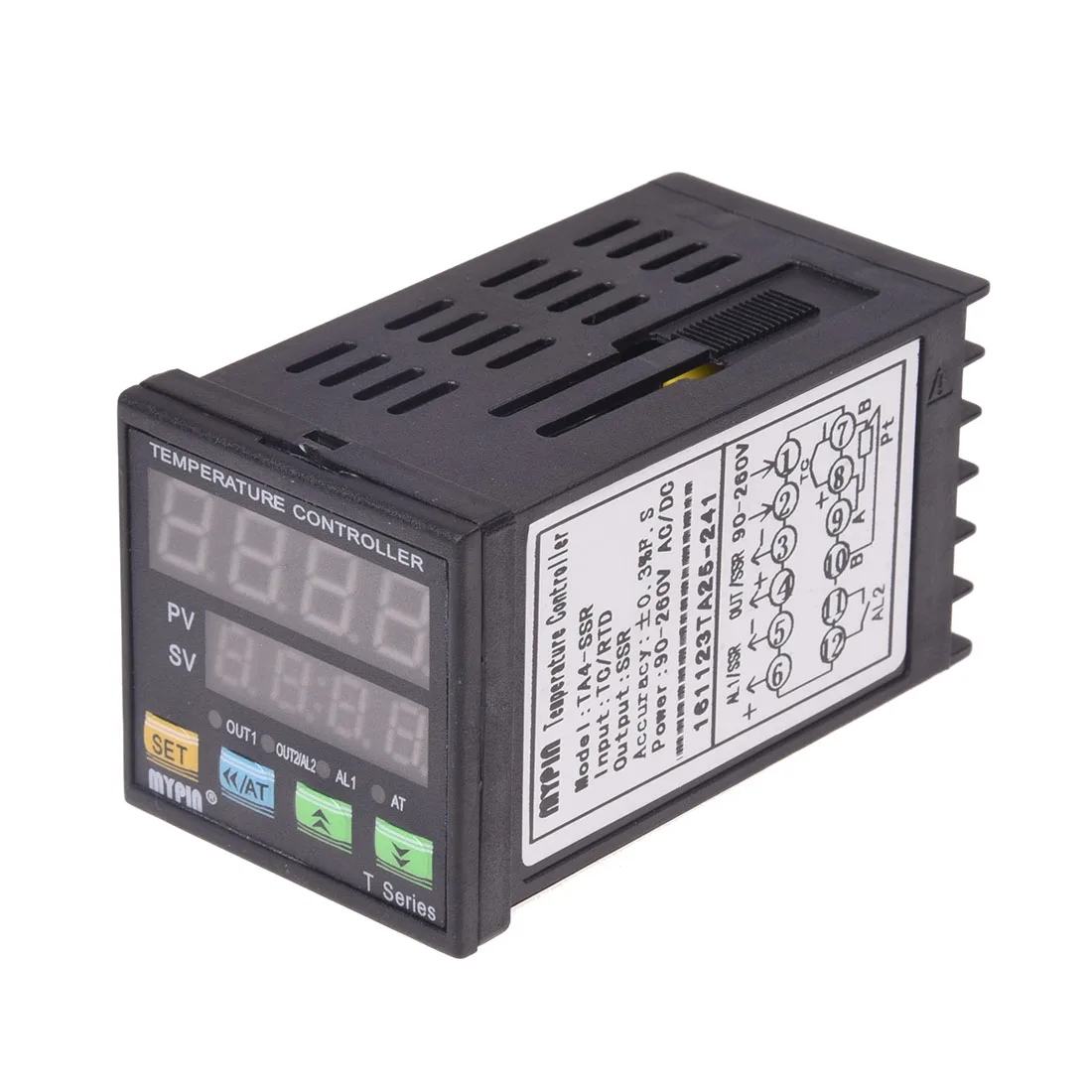 Новый стиль MYPIN TA4 SSR двойной цифровой F/C PID регулятор температуры с 2 сигналами