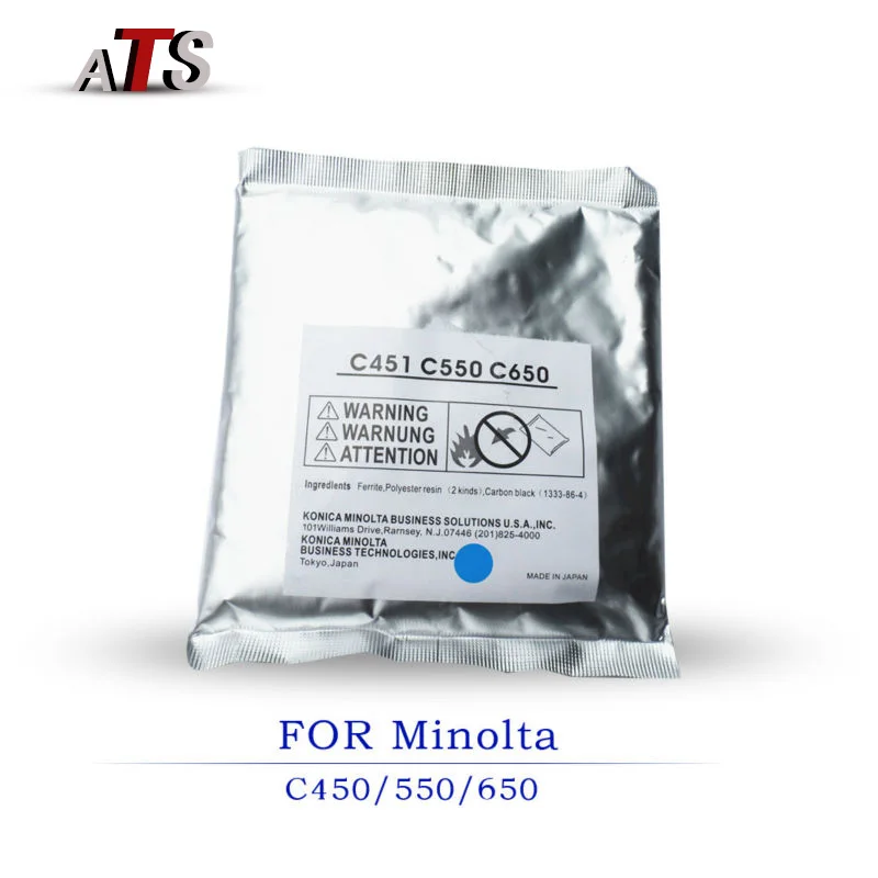 1 шт. 400 г CMYK порошок для цветного разработчика Konica Minolta C452 C552 C652 C450 C550 C451 C650 детали