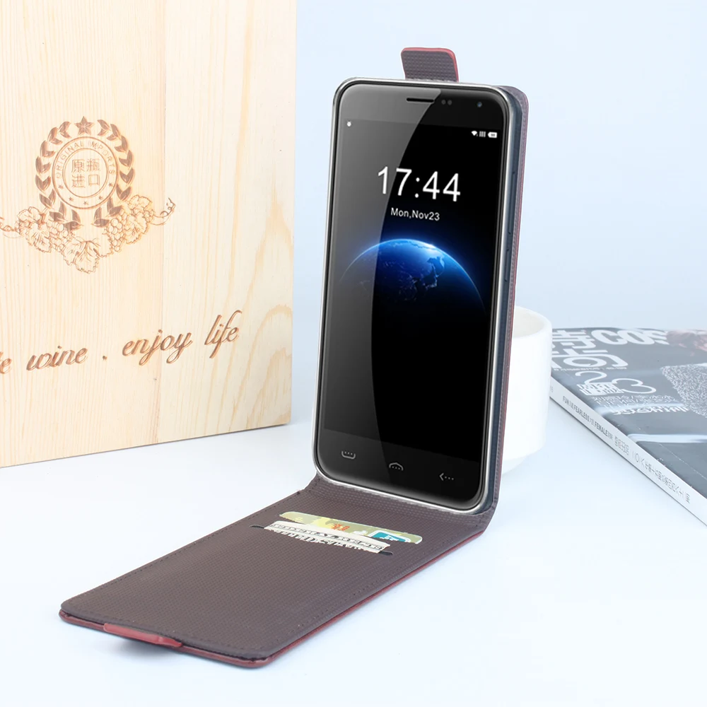 Роскошный кожаный флип-чехол для Homtom HT20 HT10 HT16 HT17 Pro HT3 HT30 HT6 HT7 чехол с отделением