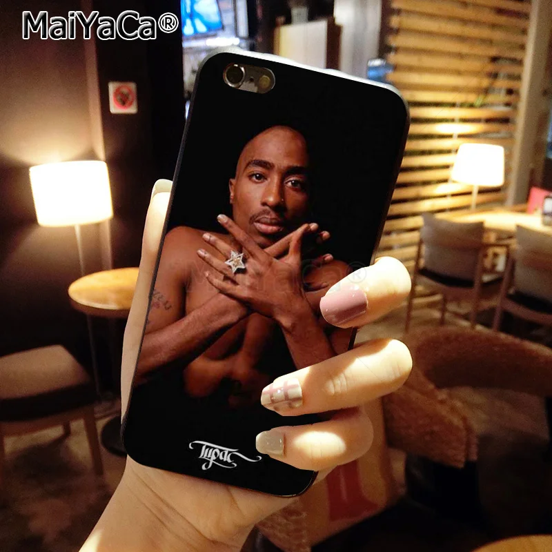24 MaiYaCa 2pac Tupac и Biggie роскошный качественный черный силиконовый мягкий чехол для телефона для iPhone 8 7 6S Plus X 5S SE 11pro max Coque Shell - Цвет: 24