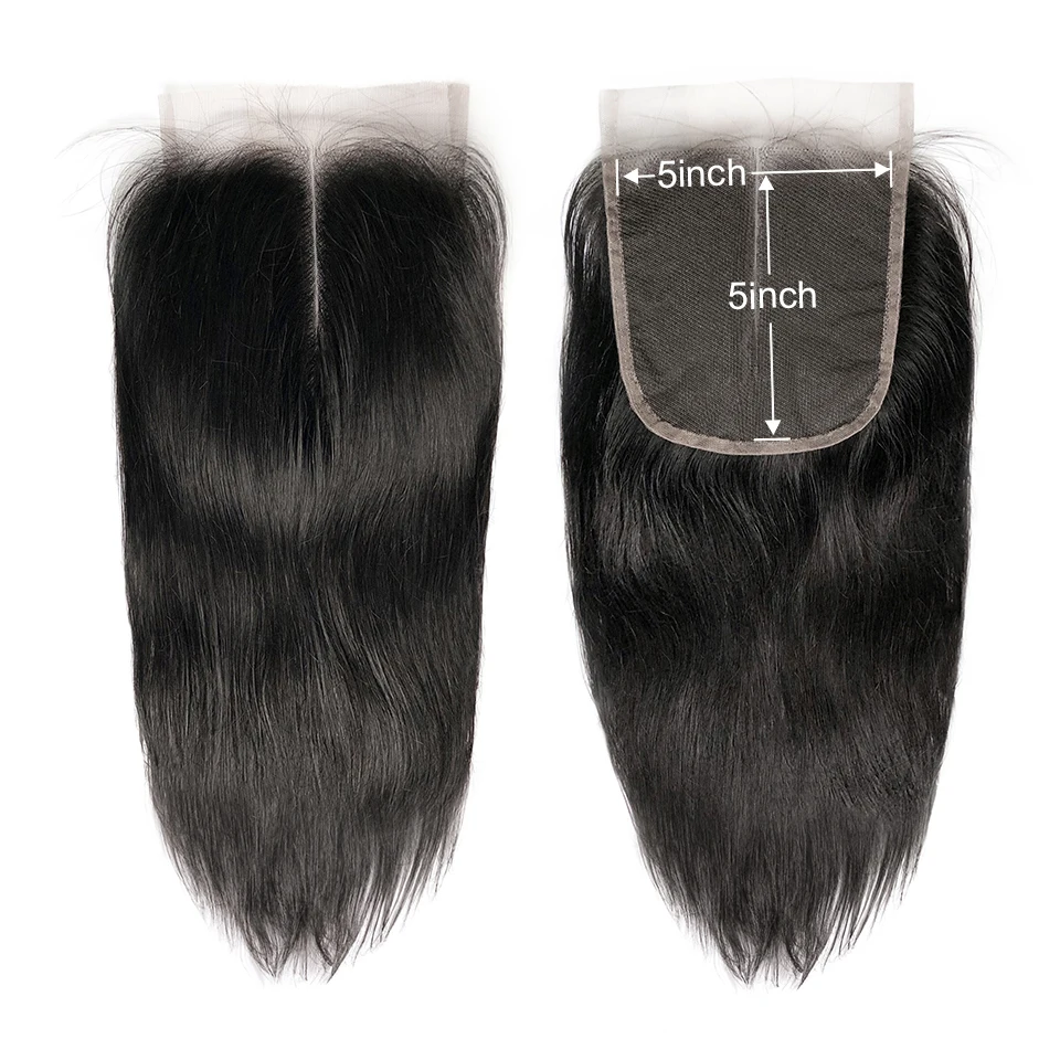 HJ WEAVE BEAUTY 5x5 6x6 перуанские прямые натуральные волосы Remy прозрачные швейцарские