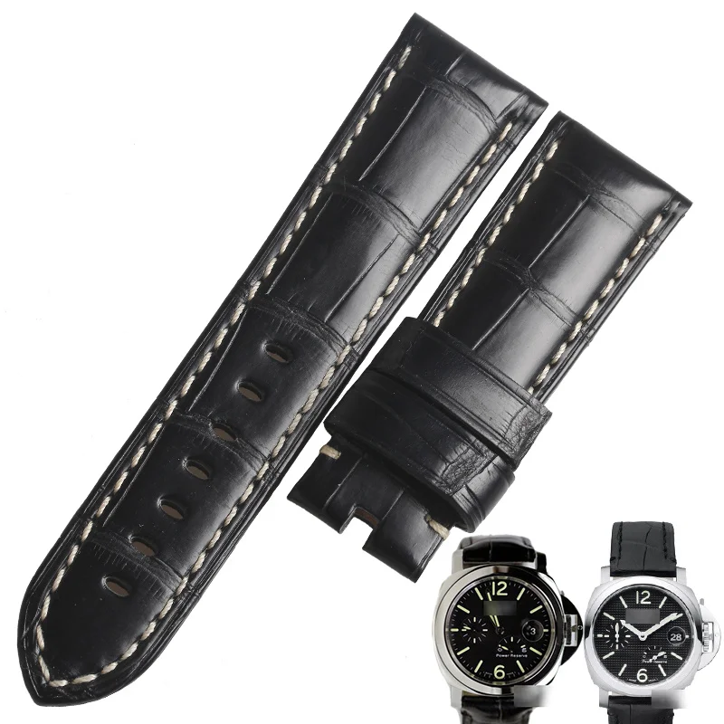 Ремешок WENTULA для часов PaneraiLUMINOR PAM00090 ремешок из кожи аллигатора/крокодиловой