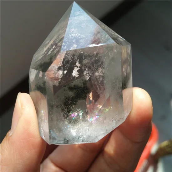Фантомный Кристалл камни призрак кристаллы Wicca Cristal Islande Пьер Naturelle crestaux целебное украшение для дома Натуральный 92 г