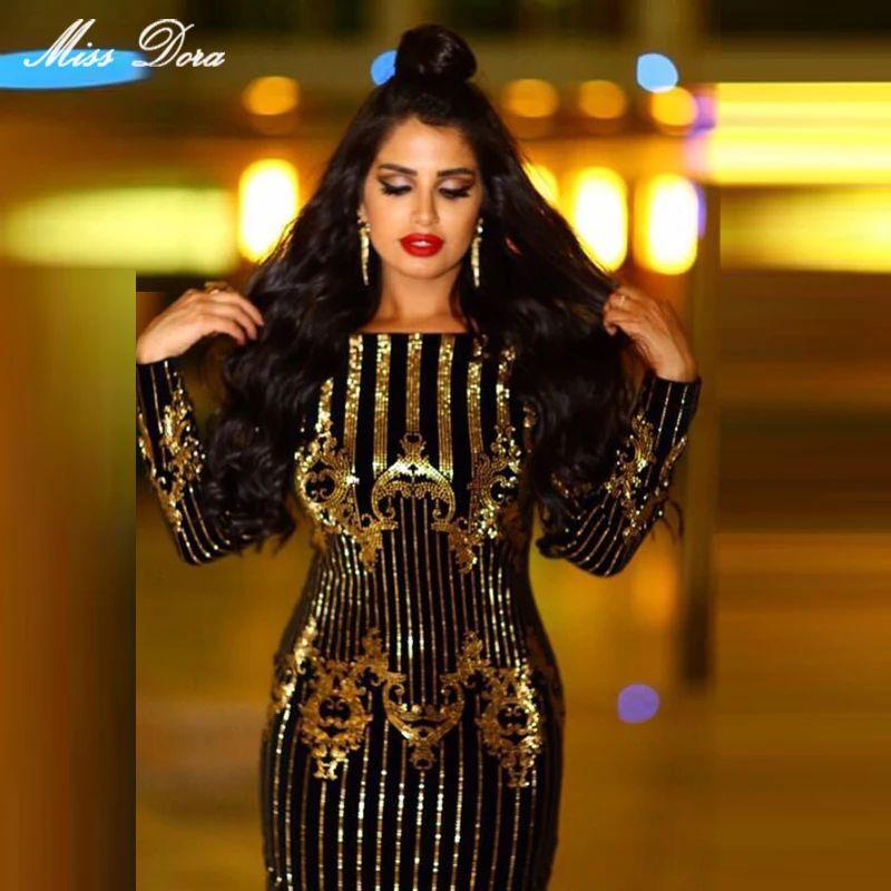 Новая Мода 2017 BAROCCO с золотым принтом Подиум Платье женское длинным рукавом