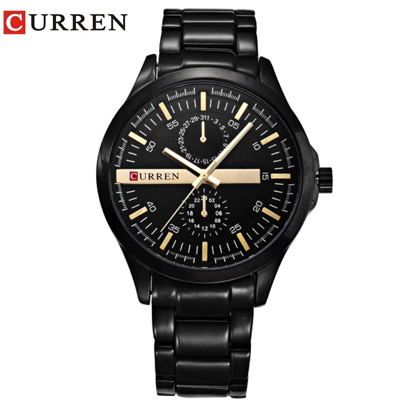 Curren 2019 Простые Модные повседневные деловые мужские часы оригинальные брендовые