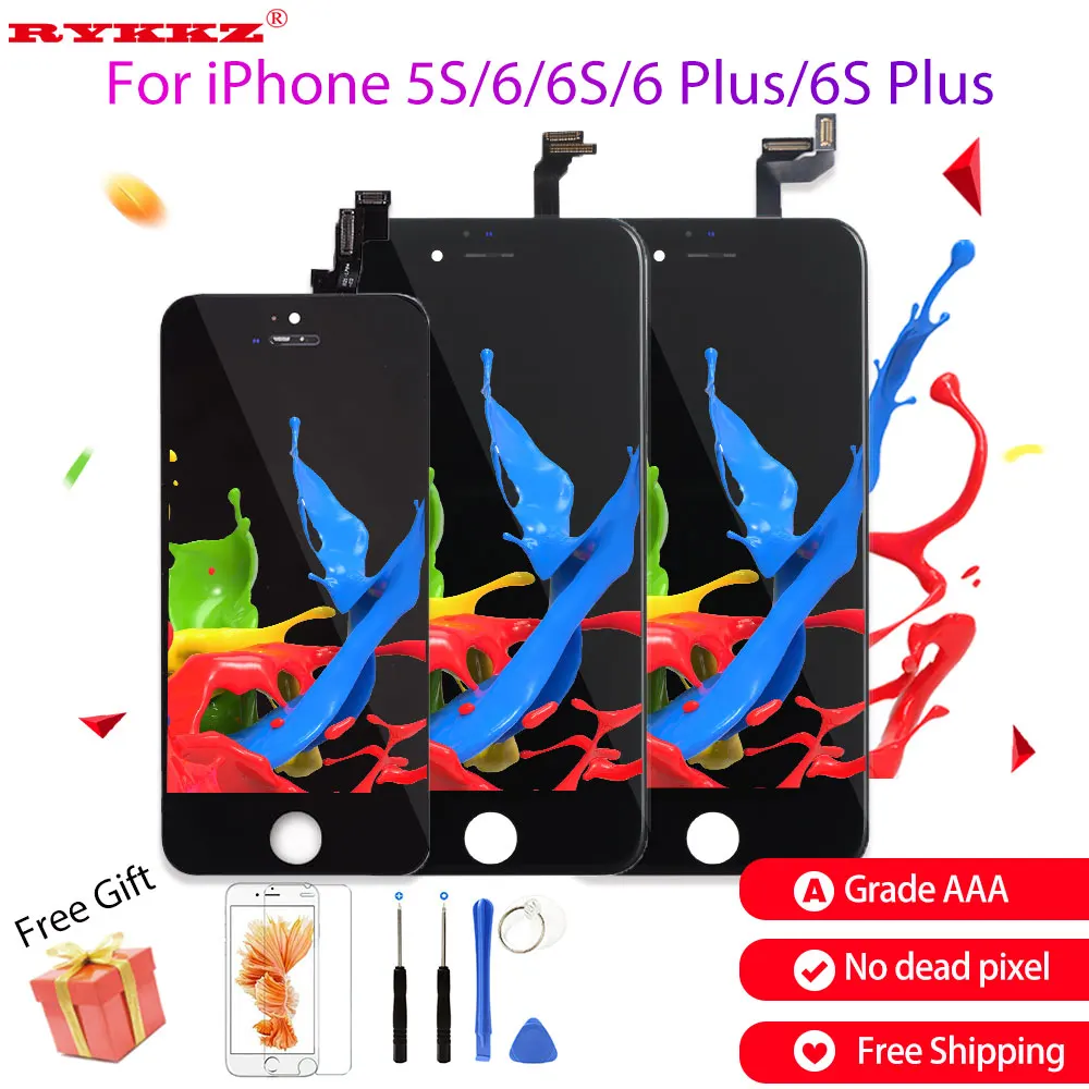 Сенсорный экран для iphone 6 6s Plus ЖК дисплей в сборе запчасти с инструментами наборы