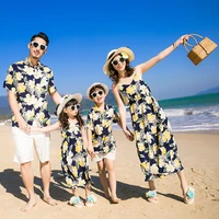 family matching outfit father son t shirt mother girl shirt mom and daughter dress sets casual summer family clothing