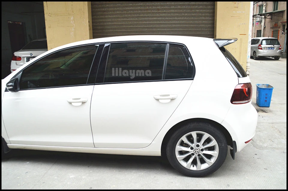 Карбоновый спойлер антикрыло на крышу для VW Golf 6 1,4 T 1.6L 2009-2012 год Mk6 стайлинга автомобилей спойлер(не подходят GTI/R20