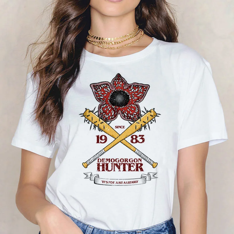 Футболка женская с забавным фильмом очень странные дела|Футболки| |