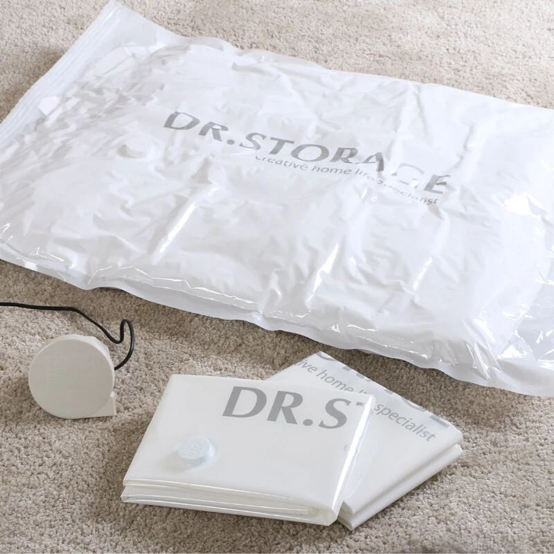 DR. STORAGE 9 ⑤ упак. вакуумные пакеты для одежды с насосом Экономия пространства