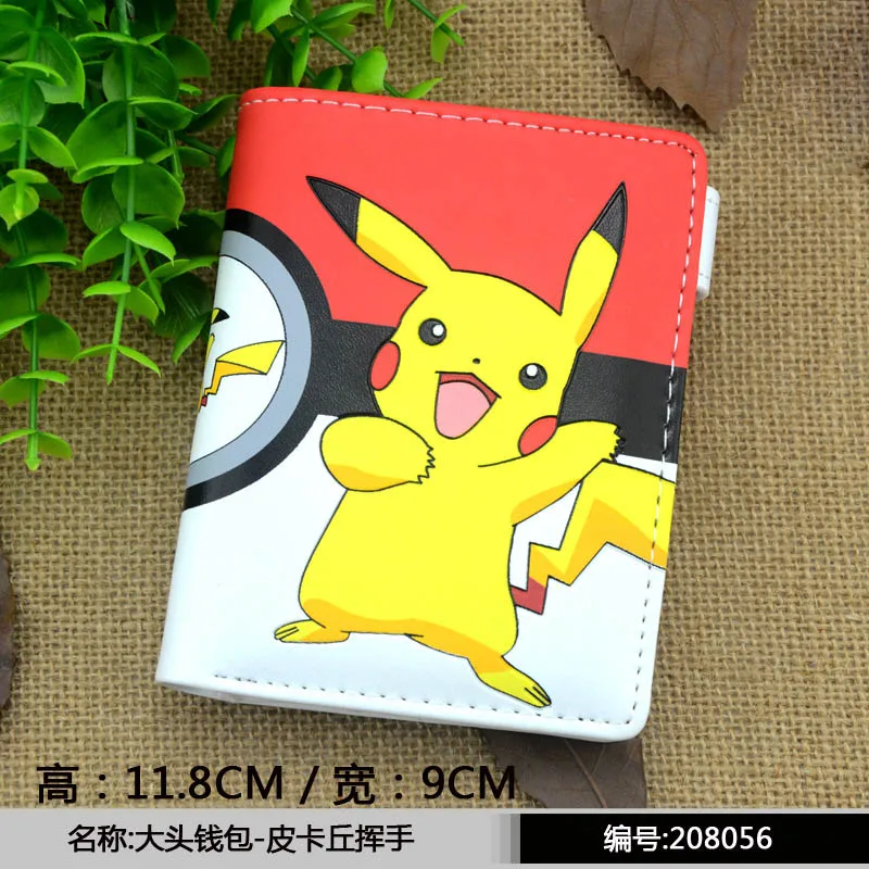 Кошелек мужской Marval фильма «Дэдпул»; рубашки классический pokemon "Человек-паук" Железный человек "Халк", "складывающийся в два раза кошелек с держатель для карт отделение для монет