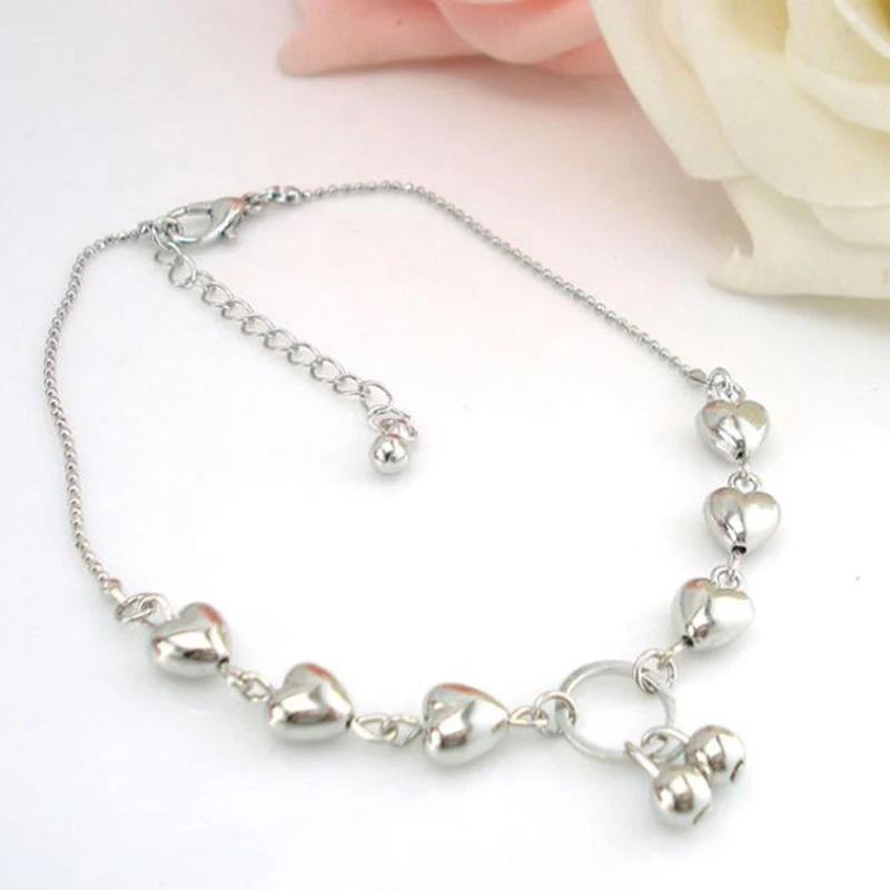 SUSENSTONE сердце вишня женский браслет на щиколотке сандалии пляжная обувь