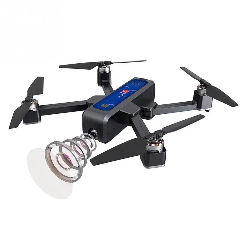 RC вертолет Дрон MJX B4W 2K 5G GPS бесщеточный с WIFI FPV HD камера складной 25 минут время