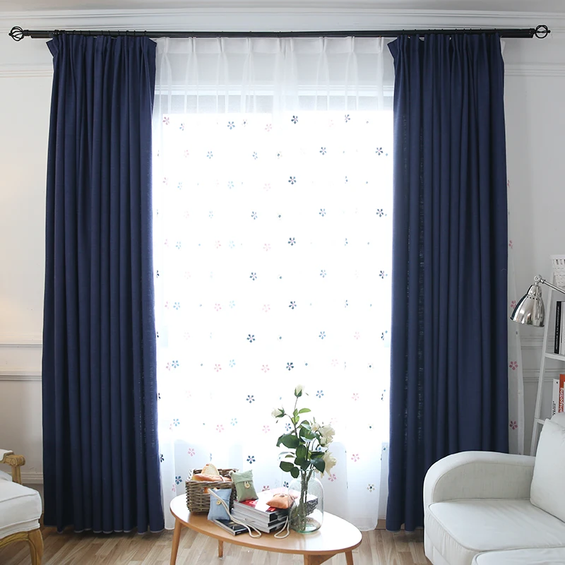 Innermor жаккардовые шторы с темными линиями для гостиной из искусственного льна