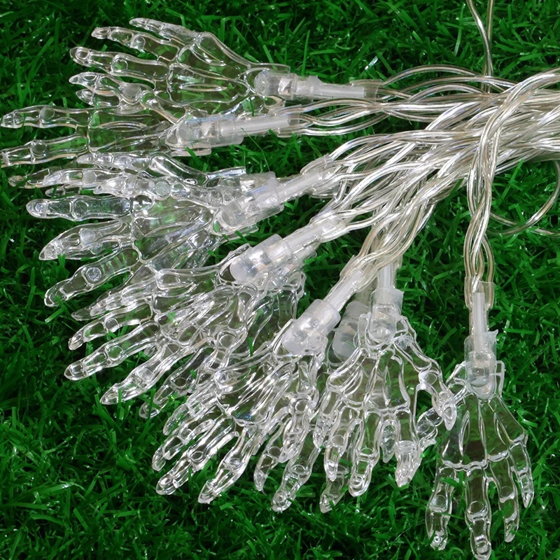 СВЕТОДИОДНАЯ Гирлянда Ghost Hand гирлянда на батарейках праздничное Рождественское