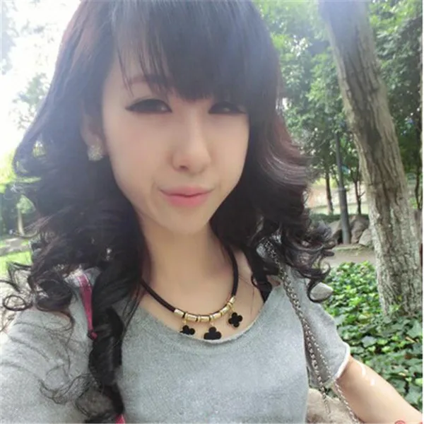 50% OFF! New arrival Punk Crystal pearl Lace Flower geometric enamel Collar Statement necklace pendant For women Christmas Gift | Украшения