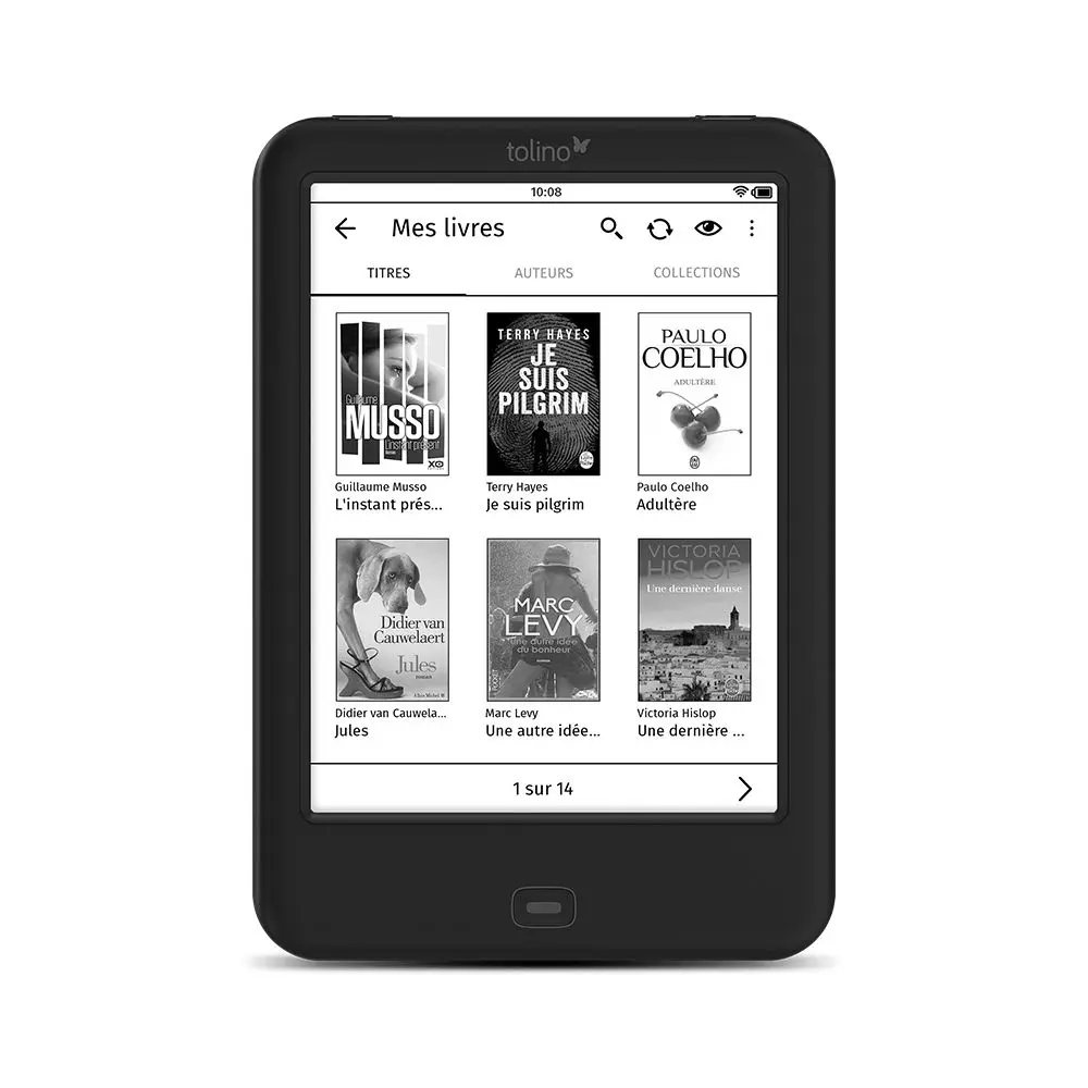 Встроенный светильник из устройства для чтения электронных книг Wi Fi Tolino Shine2 HD e ink