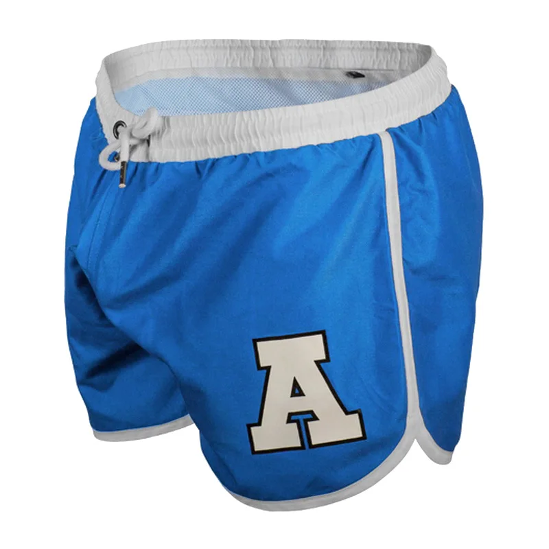 Мужские плавки пляжные шорты с сетчатой подкладкой/Карманы быстросохнущие