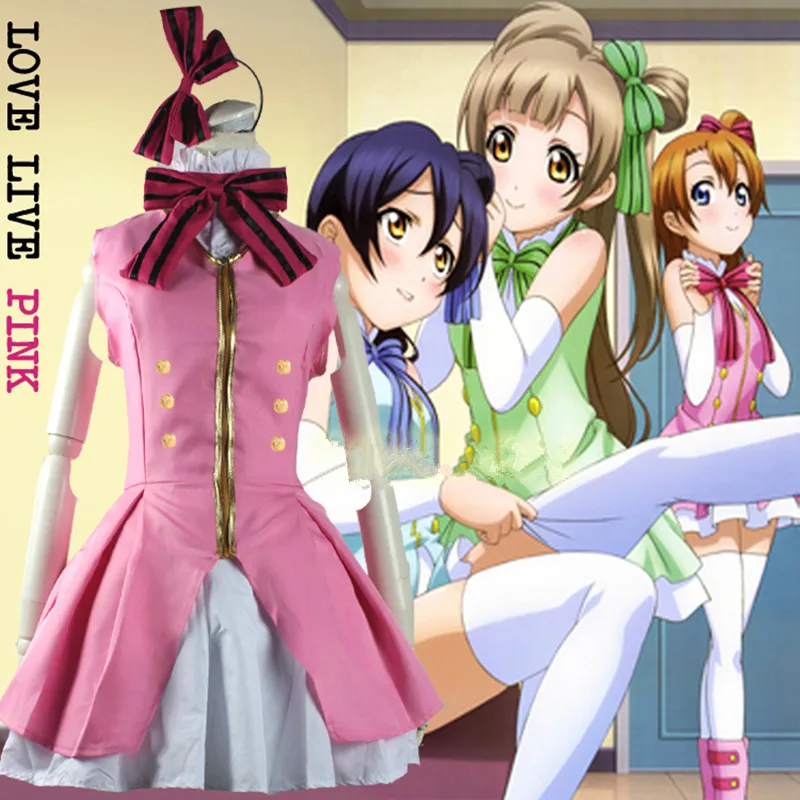 Новинка 2018 костюм на Хэллоуин для женщин одежда аниме платье лолиты Love Live Kousaka Honoka