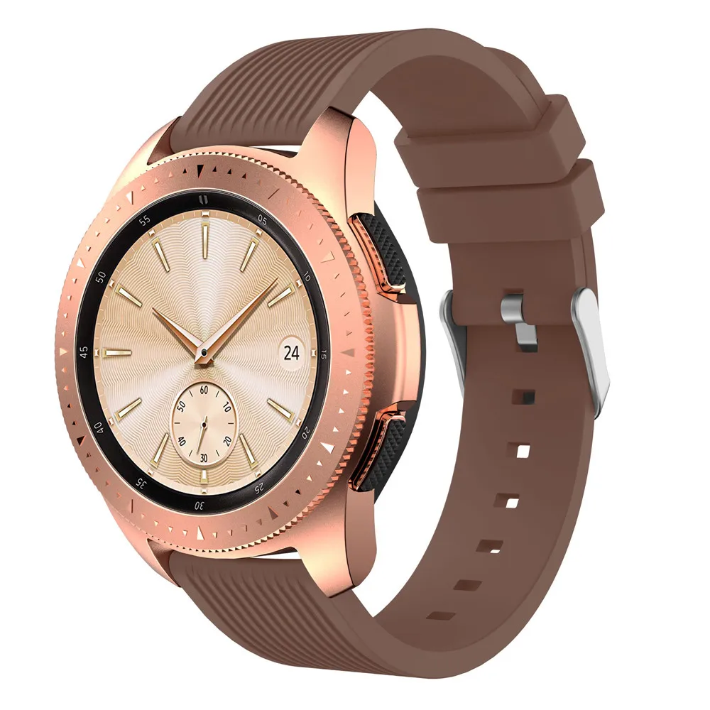 Мягкий силиконовый сменный ремешок для наручных часов ремешок для samsung Galaxy Watch 42 мм SmartWatch Watachband Спортивные товары Аксессуары 3