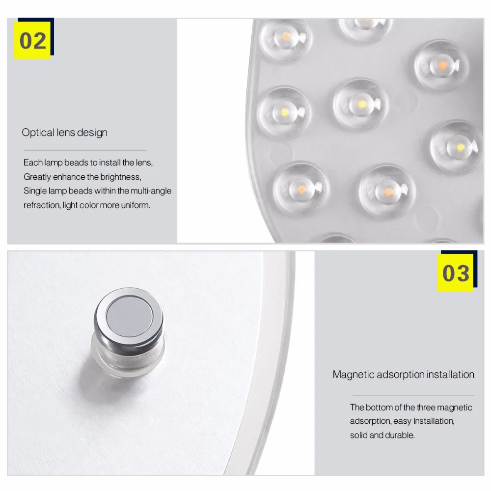 Светодиодный потолочный светильник с регулируемой яркостью модуль источника 220