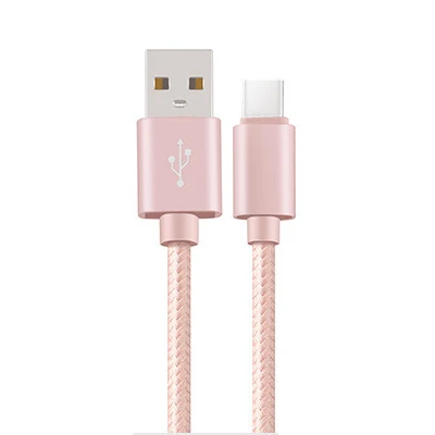 Pink Зарядный кабель usb type C для Asus ZenFone V V520KL/V Live V500KL, 3 ZE552KL ZE520KL, ZenPad Z8s ZT582KL Z8 ZT582KL - Цвет: Pink