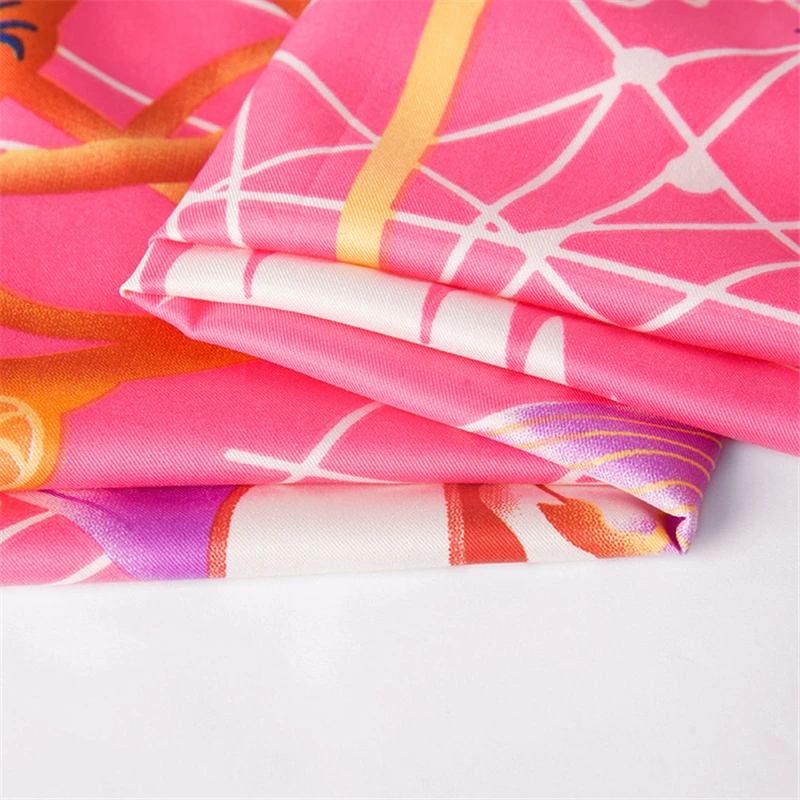 Шарф женский Квадратный из 100% шелка|square bandana|printed stolebrand silk scarf |