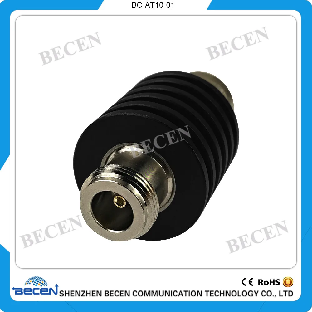 BECEN 10W N JK rf аттенюаторы DC 3GHz & до 4 ГГц 50 ом 1 дБ 2 3 5 10 15 20 30 40 дБ|attenuator ohm|attenuator 10dbattenuator