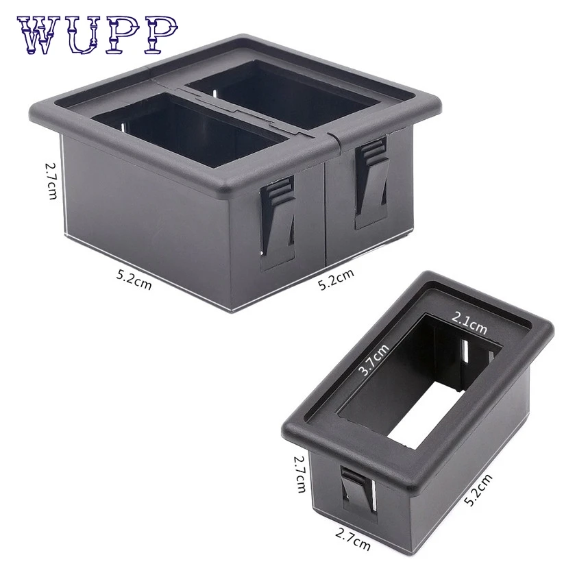 Автостайлинг wupp Switches 2 Gang Rocker Switch корпус зажим панель держатель в сборе для ARB Carling