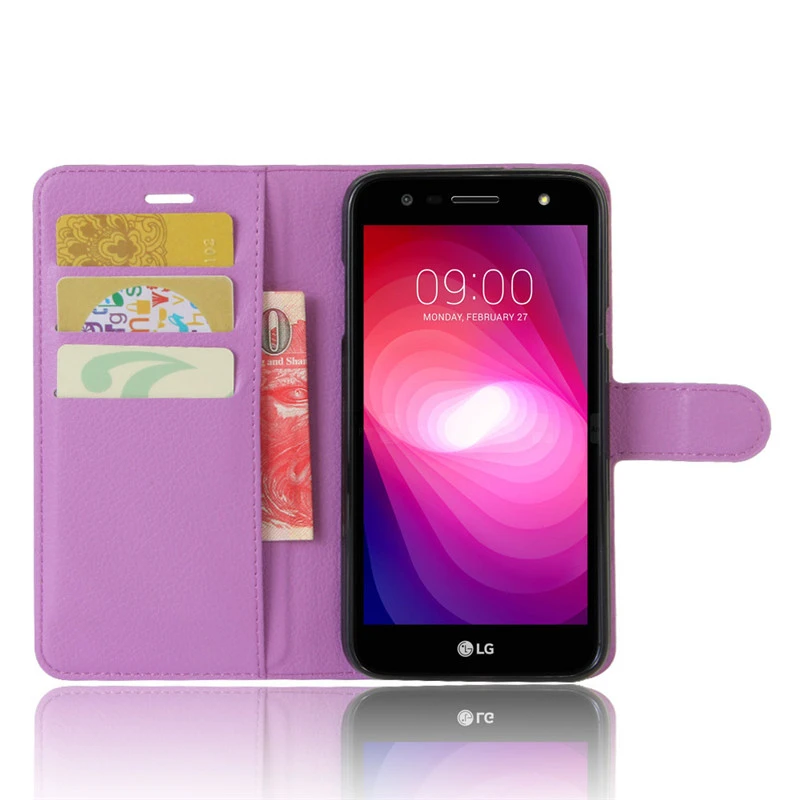 Для LG X Power 2 Чехол M320 чехол 5 бумажник для телефона из искусственной кожи Power2
