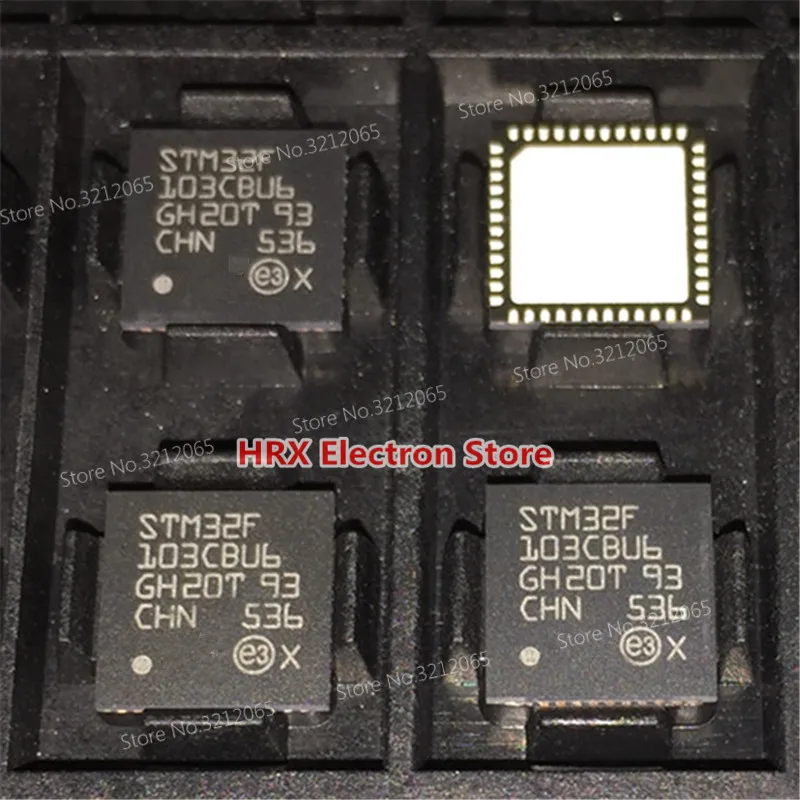 100% Новый оригинальный STM32F103CBU6 MCU 32BIT 128KB FLASH 48QFPN | Обустройство дома