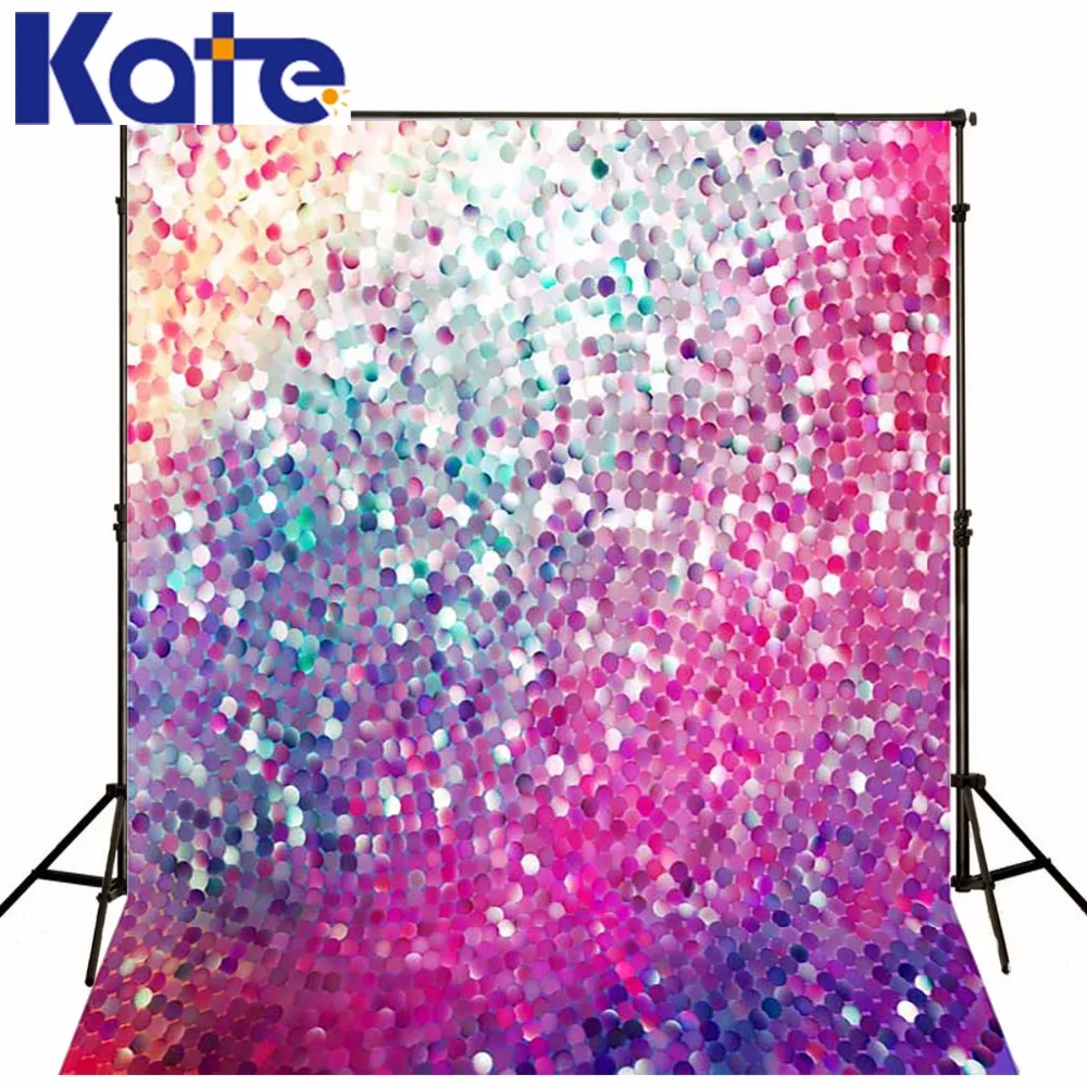 Kate напечатанное цифровым методом фото фоны мультфильм Bling показ фон с блестками для детей свадебные фотографии фон
