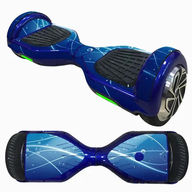 N 6,5 дюймов самобалансирующийся самокат кожа Hover Электрический скейт доска наклейка двухколесный смарт защитный чехол наклейка s M25 - Цвет: N