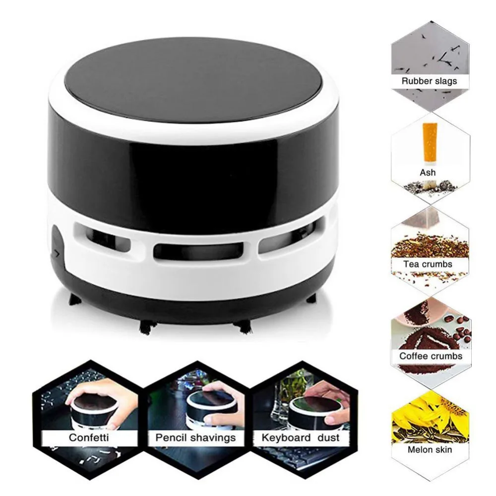 Портативный настольный мини пылесос для пылесборника с клавиатурой и